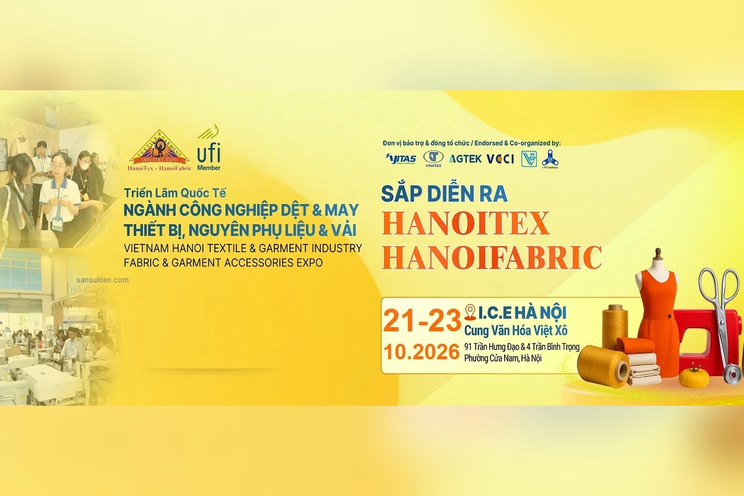 HanoiTex & HanoiFabric 2026 섬유·원단 전시회
